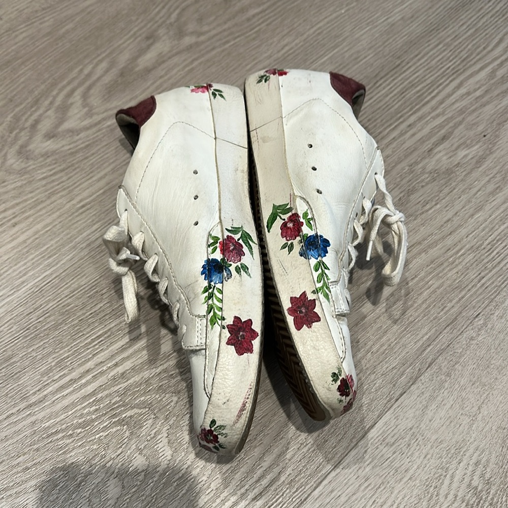 Golden Goose Floral Superstar Sneakers - Picture 3 of 8